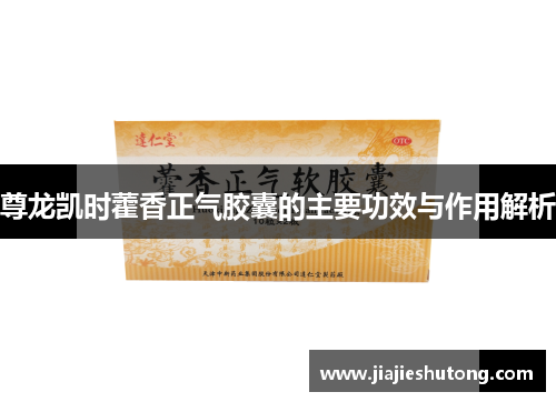 尊龙凯时藿香正气胶囊的主要功效与作用解析 尊龙凯时藿香正气胶囊的主要功效与作用解析